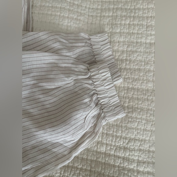 NWOT 🤎🤍 Lunya Resort Linen Silk Romper Jumpsuit Playsuit One Piece - Picture 8 of 9